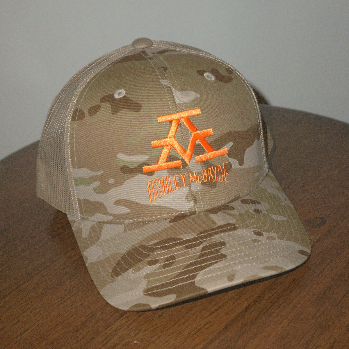 Ashley McBryde Embroidered Logo Baseball Cap in Sage Green and Cream Luke Combs Wants to Win the World Over With Country | GQ main image 2