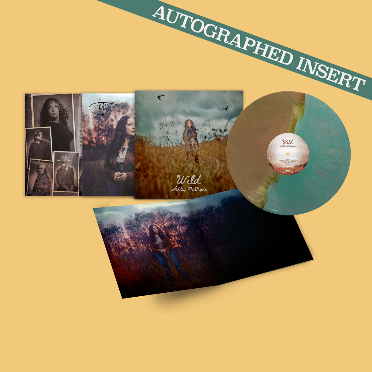WILD VINYL - SIGNED INSERT – Ashley McBryde