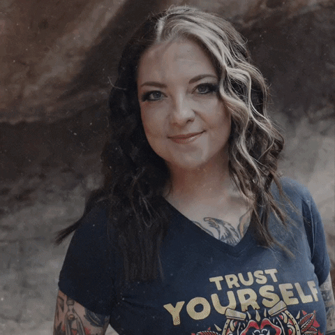 Trust Yourself Ladies V-neck Tee (Pre-Order)