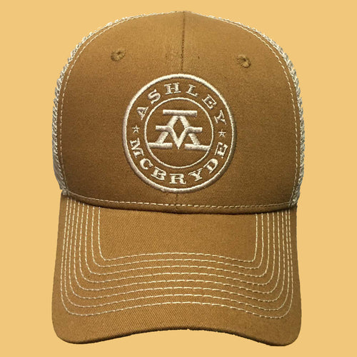 Brown/Khaki Logo Camo Hat