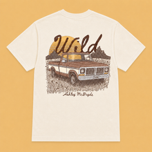 Load image into Gallery viewer, WILD - IVORY TRUCK TEE (PRE-ORDER)