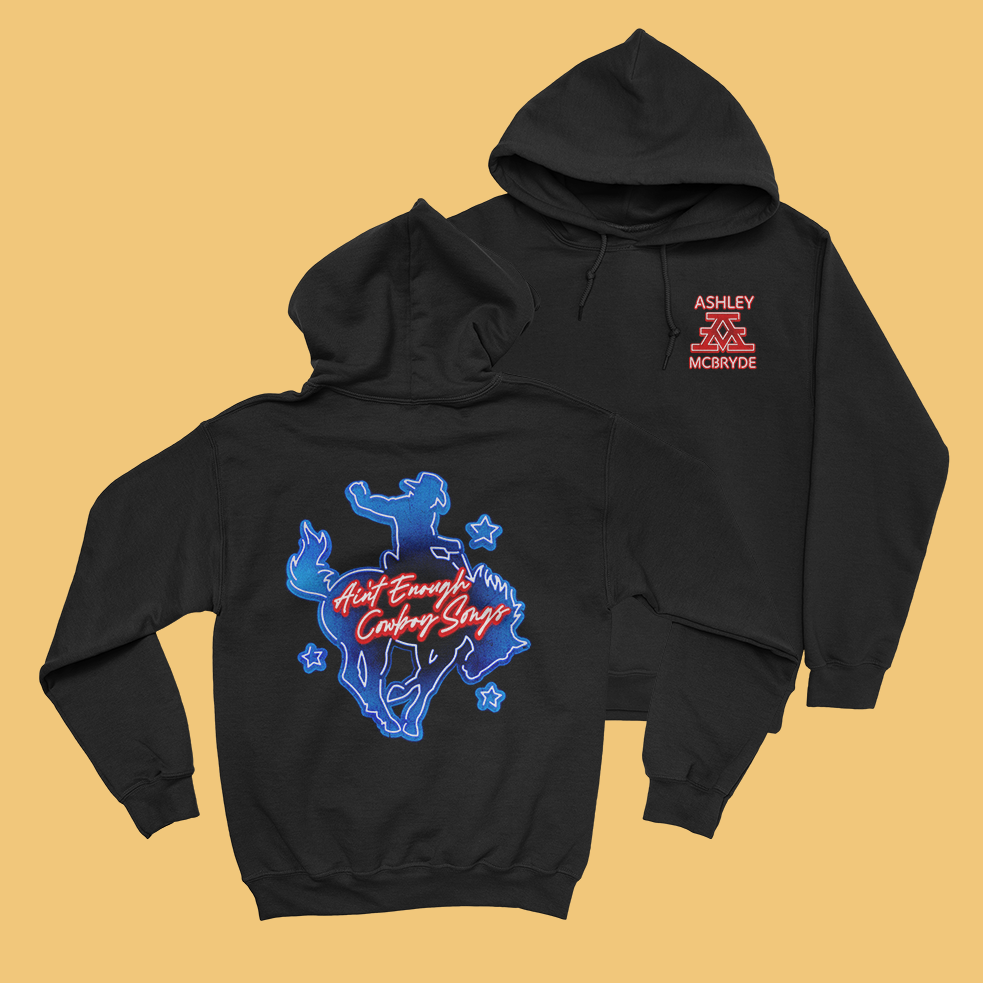Neon Cowboy Songs Hoodie – Ashley McBryde