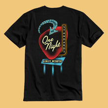 Load image into Gallery viewer, &quot;One Night Standards&quot; BLACK Sign T-Shirt